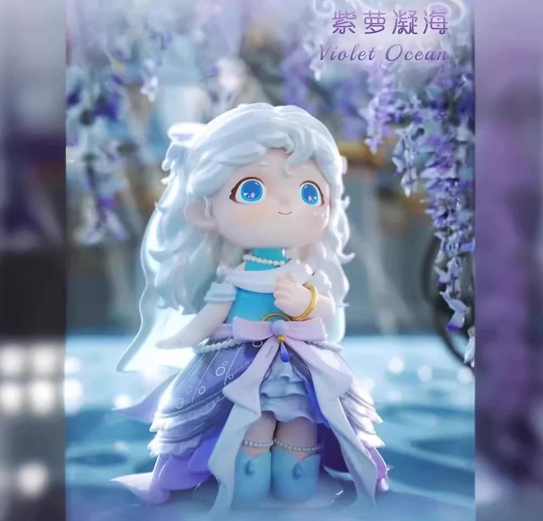 【拆盒】正版荞荞花仙轻语系列盲盒可爱女孩桌面摆件潮玩公仔周边