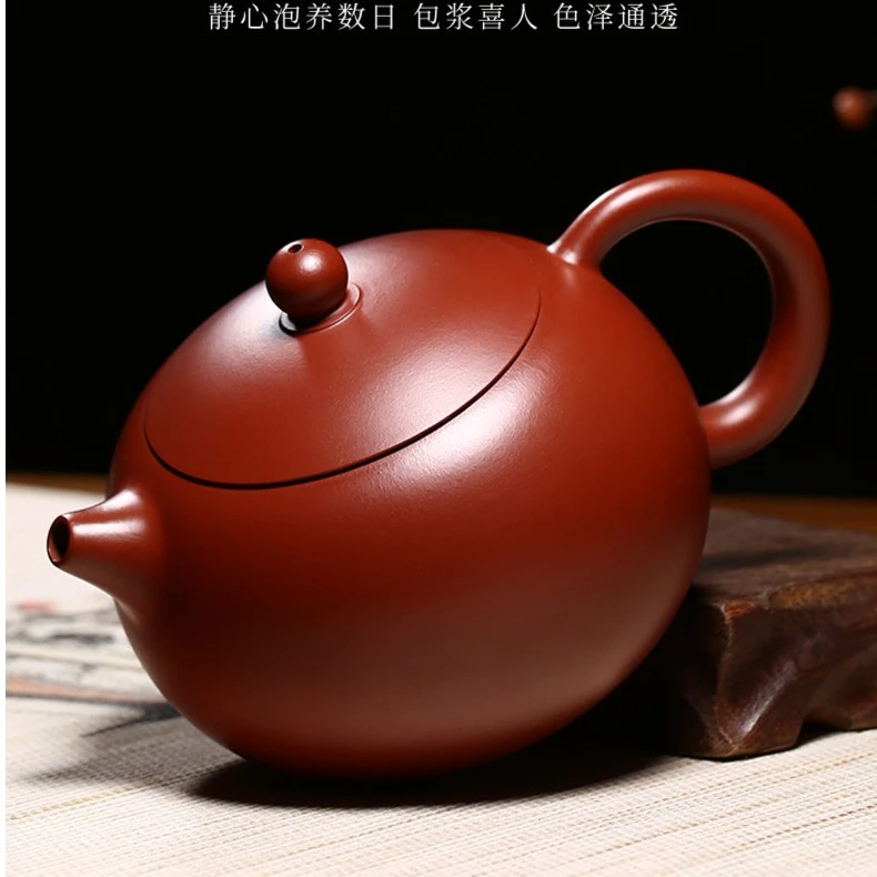 林荼大红袍西施壶名家紫砂壶纯半手工泡茶单壶小容量套装功夫茶具