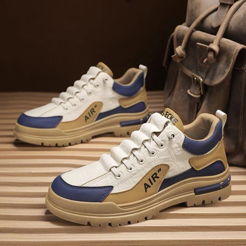 【加绒可选】2023秋冬男士高帮休闲鞋百搭潮流一脚蹬时尚轻奢男鞋