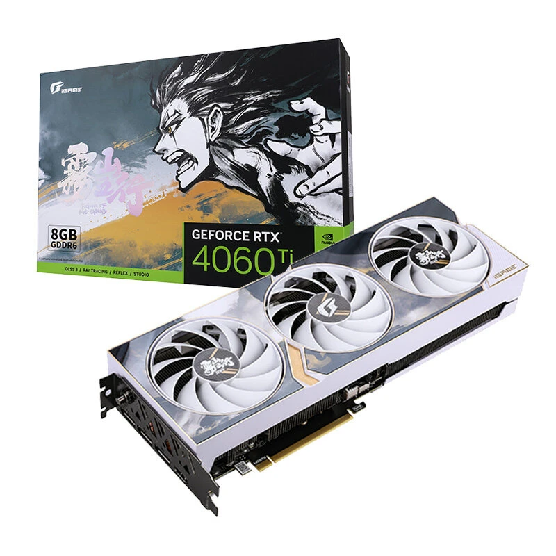 Colorful/七彩虹RTX 4060系列雾山五行定制版8GB游戏电竞设计显卡