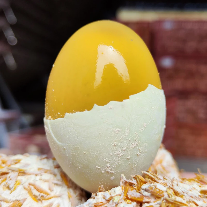 四川皮蛋鸭蛋溏心黄金松花皮蛋黄心松花蛋变蛋正宗无铅特产15枚