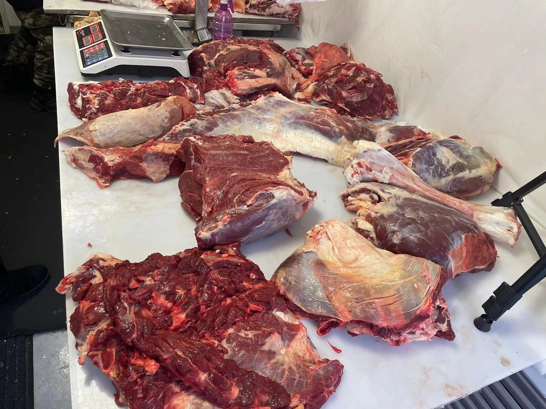 大腿肉 黑龙江农家自养新鲜生牛肉无水牛肉健康牛肉本地黄牛