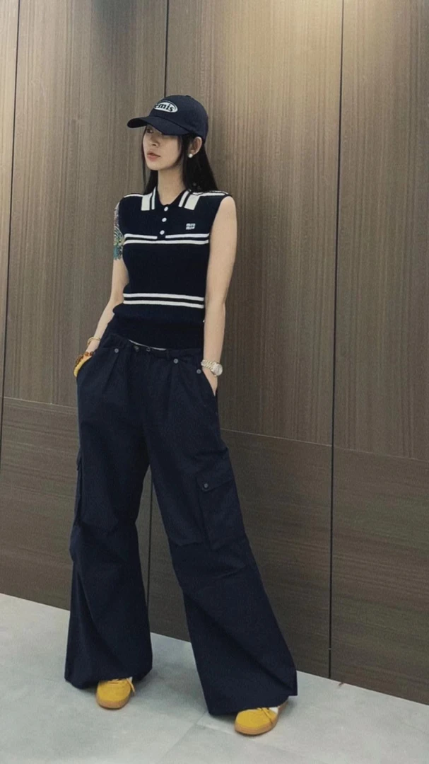 潮范儿百搭工装裤