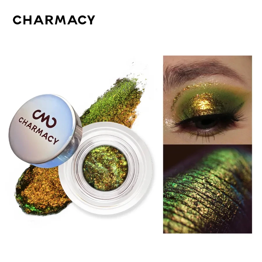 CHARMACY/乔魅【宠粉福利】光变啫喱滋润爆闪截断眼妆变色龙眼影膏