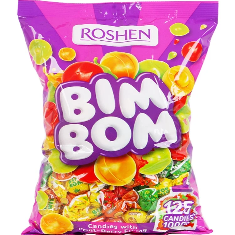 如胜系列 进口乒乓夹心硬质糖果 500g/袋