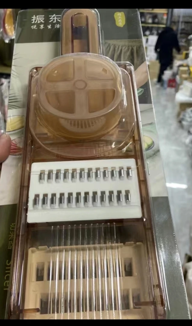 振东切丝切菜器厨房切菜切片儿土豆丝多功能刨丝器家用护手擦丝器