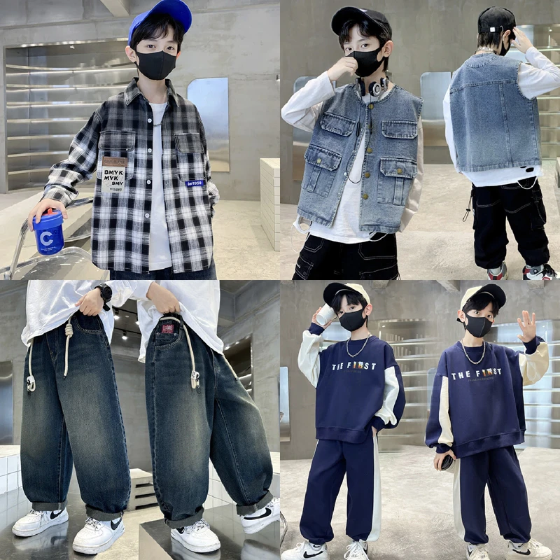 夏季新款儿童男童时尚休闲短袖上衣短裤套装洋气夏天长袖男孩