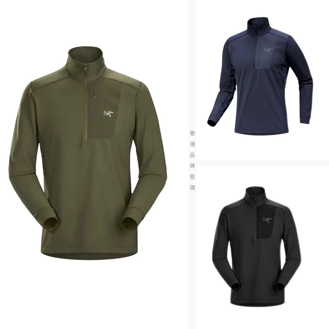 【冬日好礼】Arcteryx RHO Zip Neck F24 半拉链立领长袖卫衣 27589
