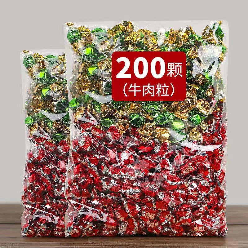 馋嘴牛肉粒网红牛肉干粒独立小包装孕妇小孩零食办公室休闲食品