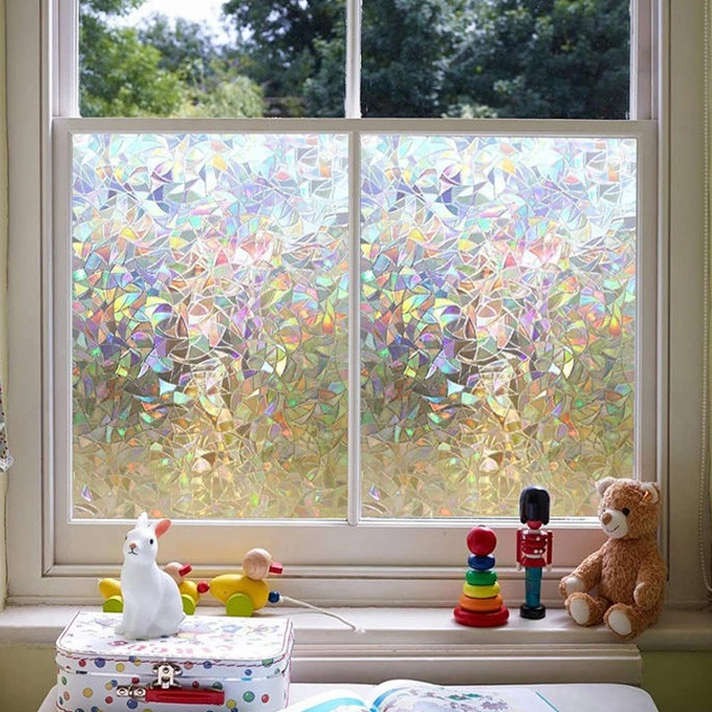 阳台客厅玻璃贴纸磨砂贴纸静电防窥膜厨房玻璃贴膜窗户贴纸喷水贴