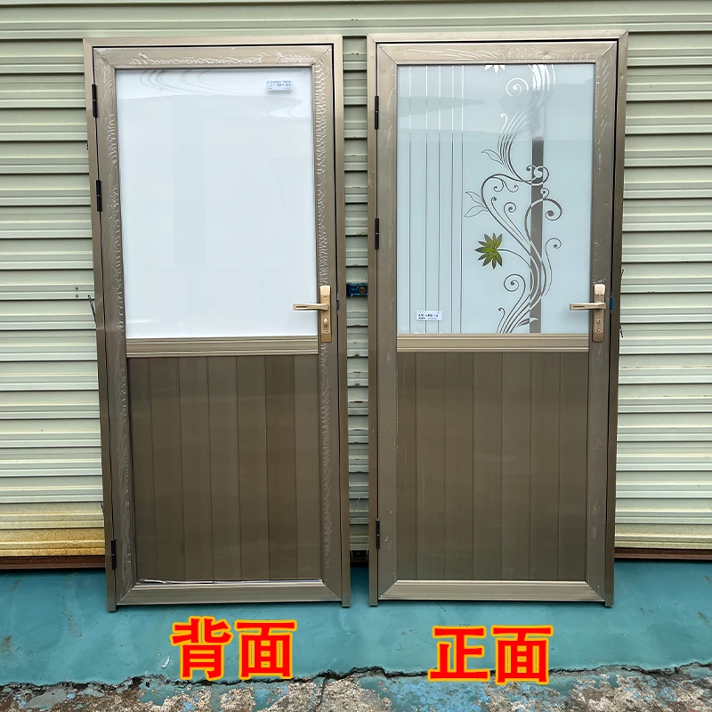 铝合金门加厚半玻璃门农村家用门卫生间门浴室门厨房门房门卧室门