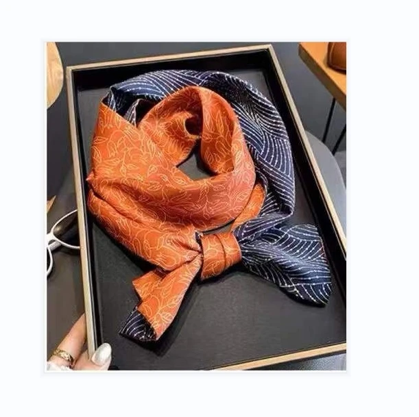 NILICO 优雅质感丝巾气质时尚百搭宽松网红休闲薄款披肩ins长方形