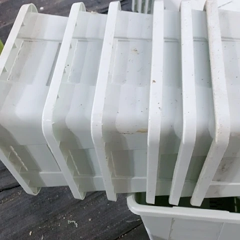 树脂20CM（含）-50CM（不含）26个22口奶白方脏带托