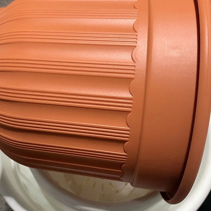 红陶20CM（含）-50CM（不含）21口罗马红色无托6个