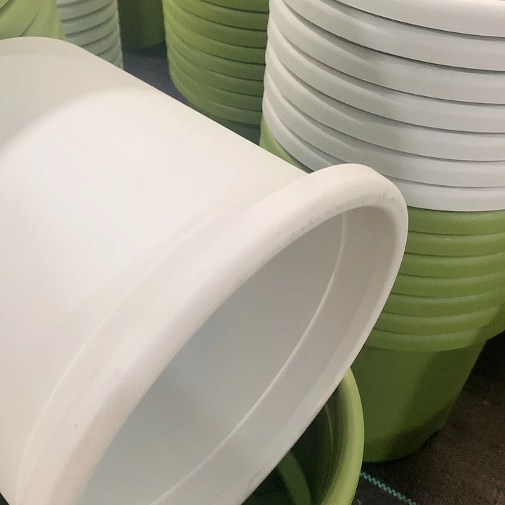树脂20CM（含）-50CM（不含）高*21口奶白带拖10个