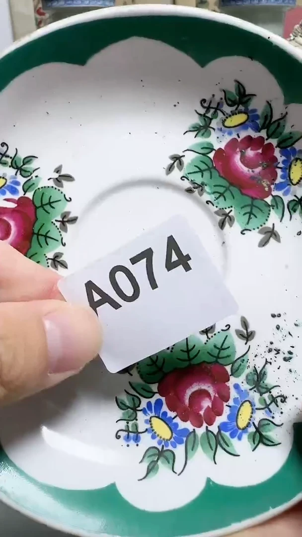 【闪购商品】陶瓷碟A074备用链接(所见即所得）摆件