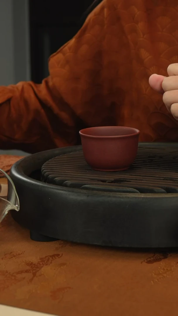 【闪购商品】紫砂茶壶朱泥小杯子