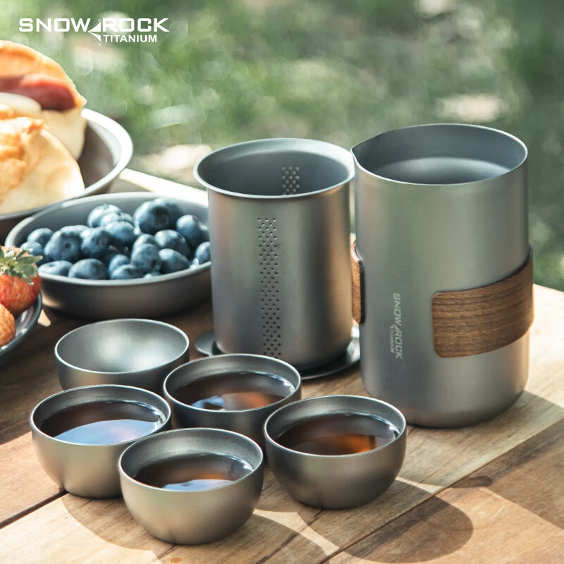 (套装)300ml圆底鹰嘴泡茶器+5个圆底小茶杯(展会)