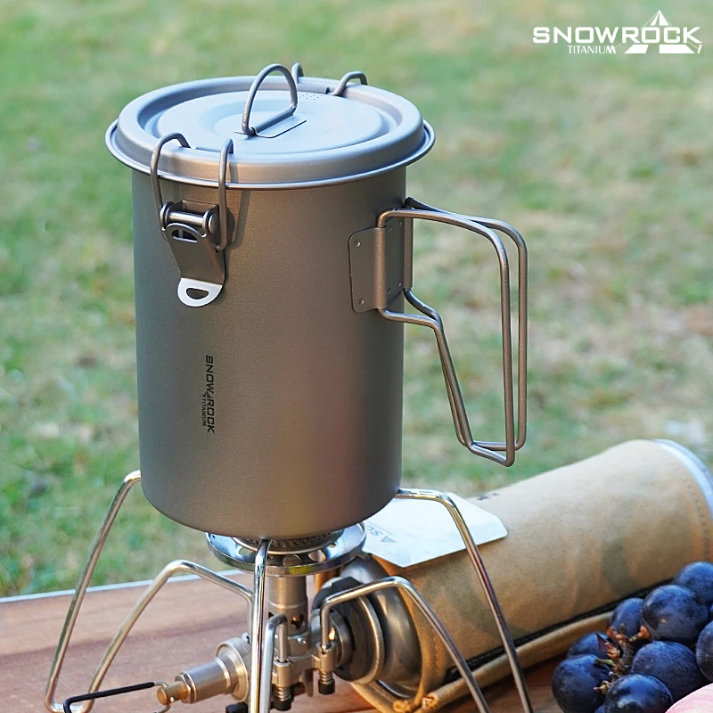 户外纯钛便携多功能蒸饭器