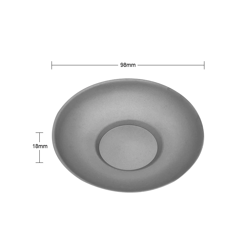 343号 (微瑕疵/瑕疵品)喷砂底托(直径98mm x 高度18mm)