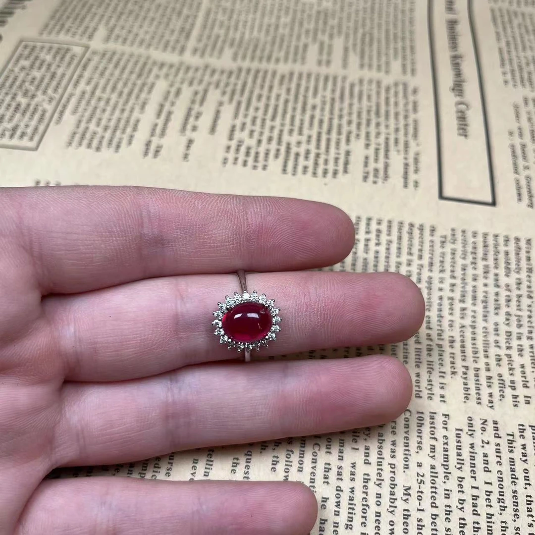 【永不熄灭的火焰】温柔红 戒指GXJ0023