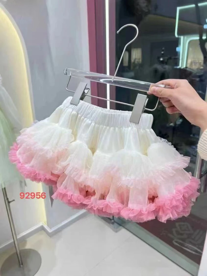 女童半身裙百搭洋气凸凸群