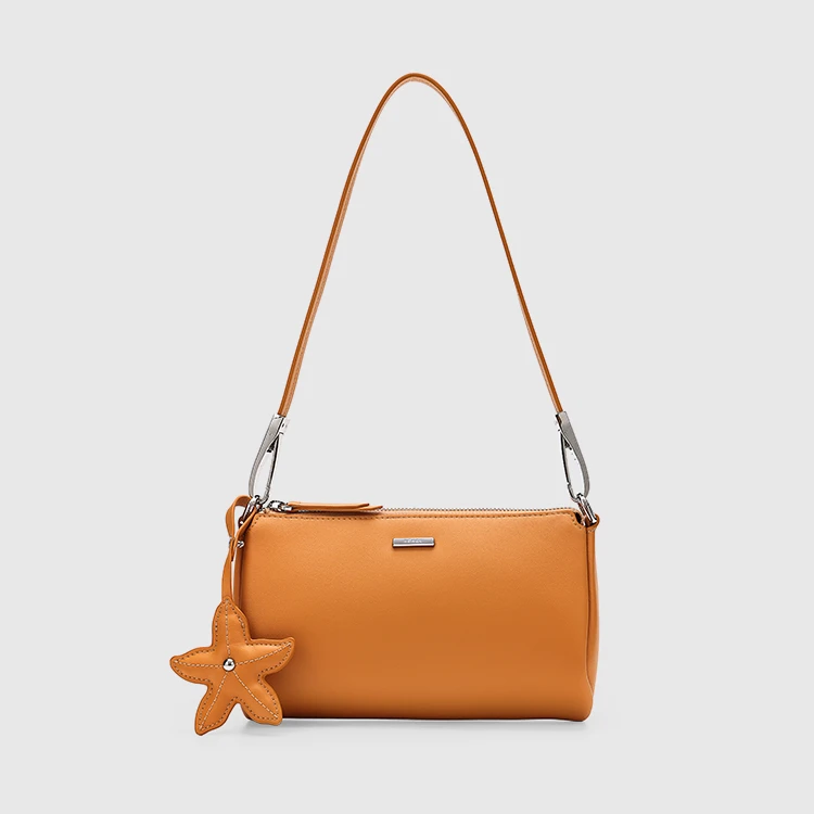 HONGU/红谷单肩包时尚百搭小众腋下法国秋冬