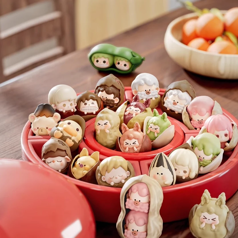 （拆盒）嘿粉儿开心炒货铺迷你盲袋