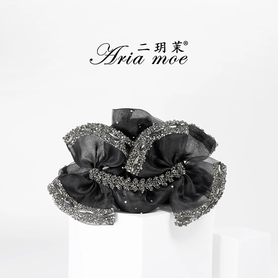 【曼莎】AB面洋气显发量减龄抓夹高级感鲨鱼抓夹麦穗蝴蝶结大鲨鱼夹