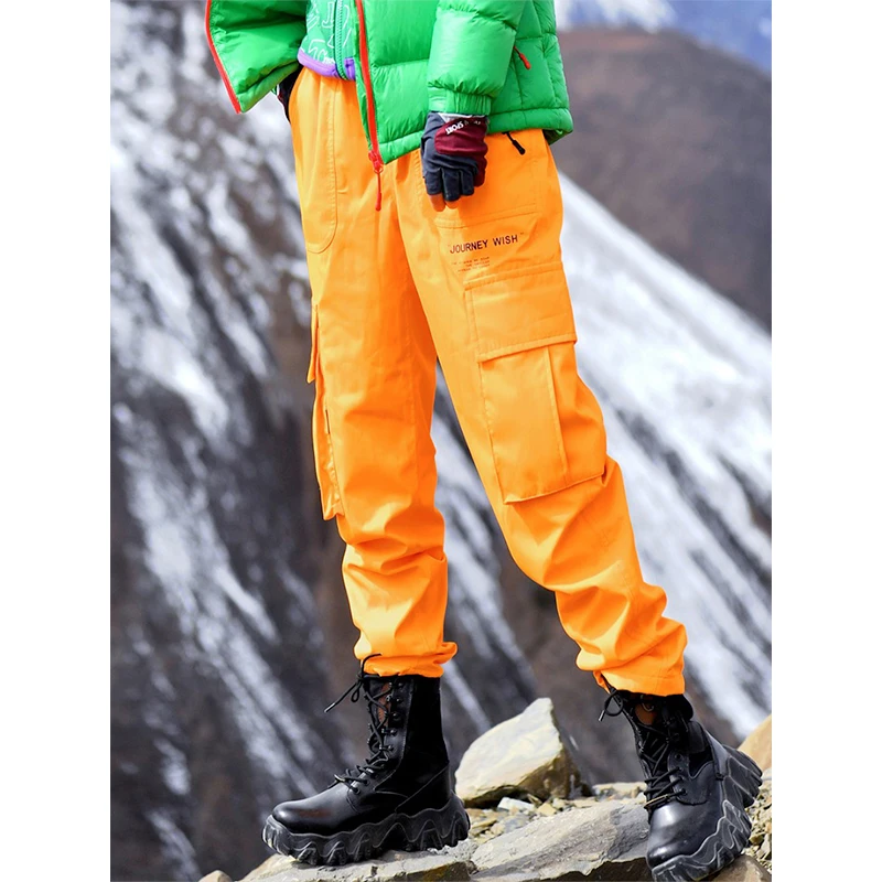 【 偏宽松】北京森林户外保暖搭子耐磨防水防风加绒加厚滑雪裤男女