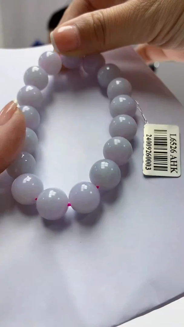 【闪购商品】定制翡翠未镶嵌5112ms-毛货171手串