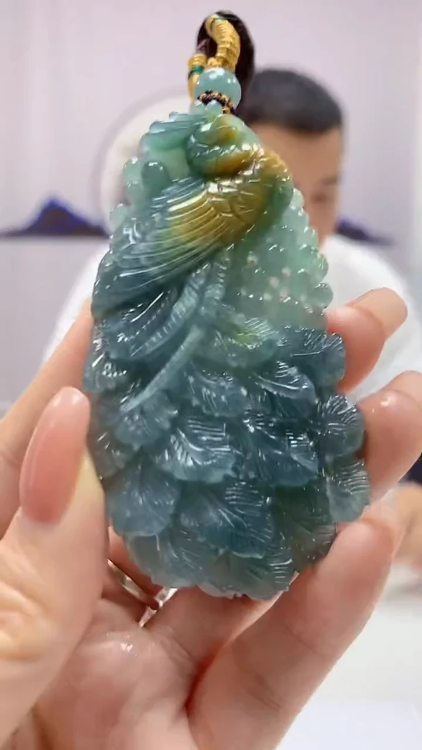 【闪购商品】定制翡翠未镶嵌4898DD-毛货吊坠41