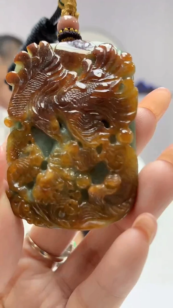 【闪购商品】定制翡翠未镶嵌4898DD-毛货158大鹏