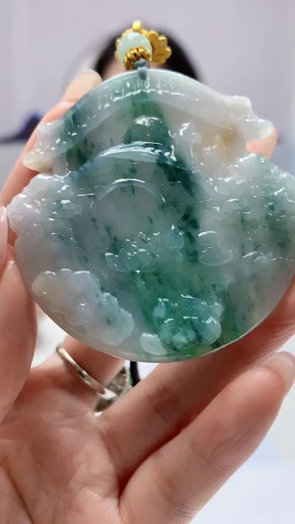 【闪购商品】定制翡翠未镶嵌0405DD-毛货吊坠51