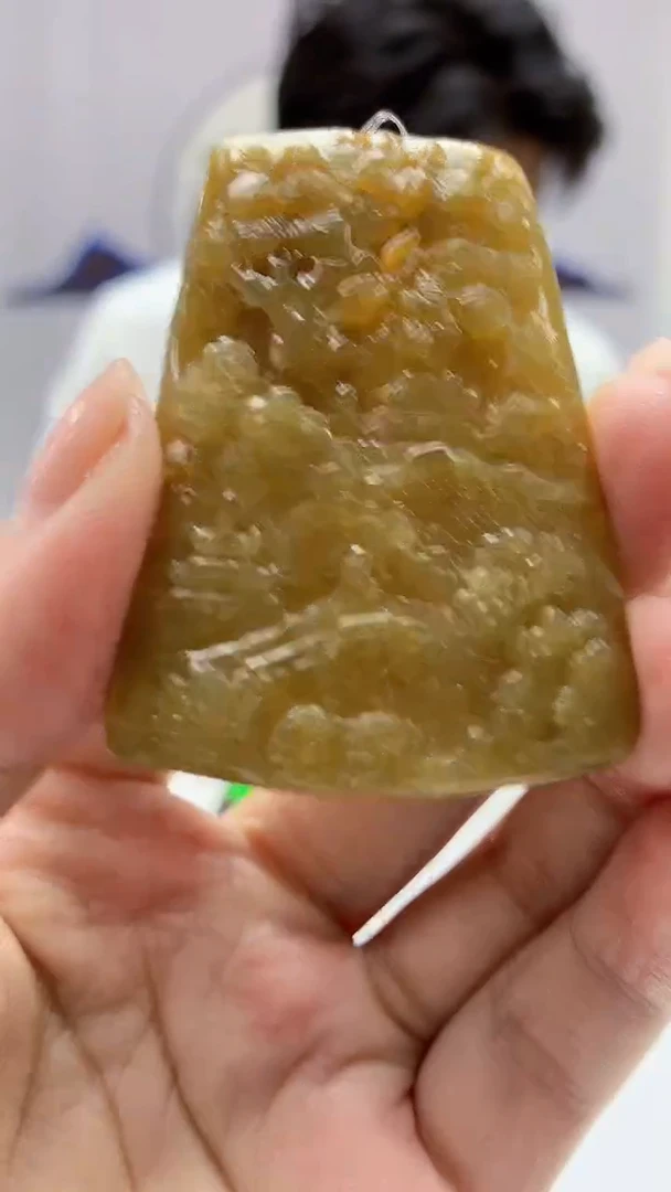 【闪购商品】定制翡翠未镶嵌5145ms-毛货371山水