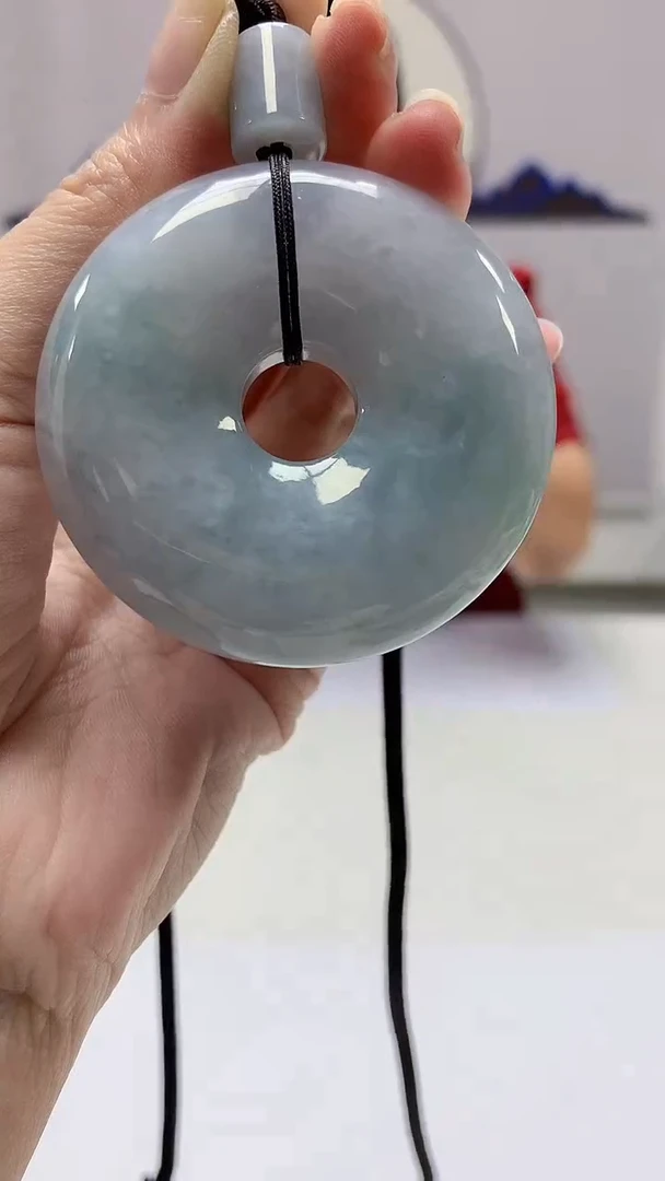 【闪购商品】定制翡翠未镶嵌4902zm-毛货挂件扣子23