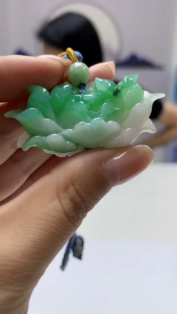 【闪购商品】定制翡翠未镶嵌3123ms-毛货263花