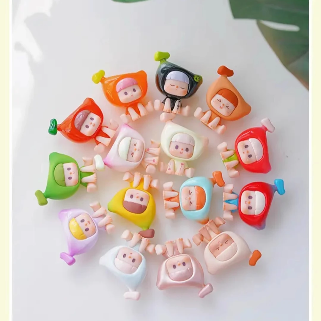 不二-蕉小可爱友系列迷你潮玩盲盒萌粒摆件