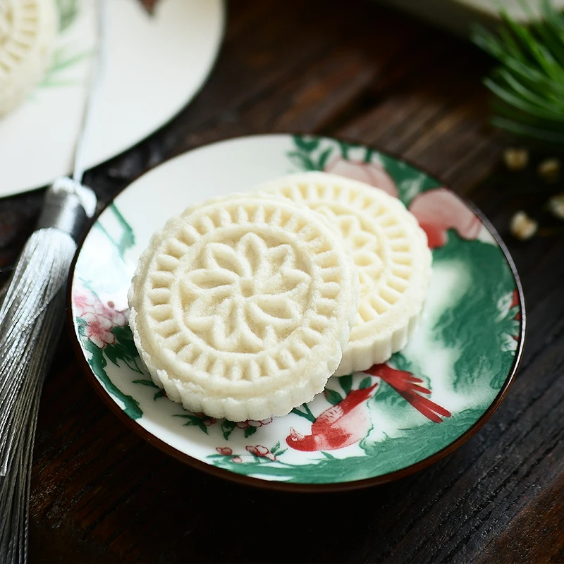 老潮夫淮山薏米糕米饼糕传统糕点小吃山药糕下午茶点心食品