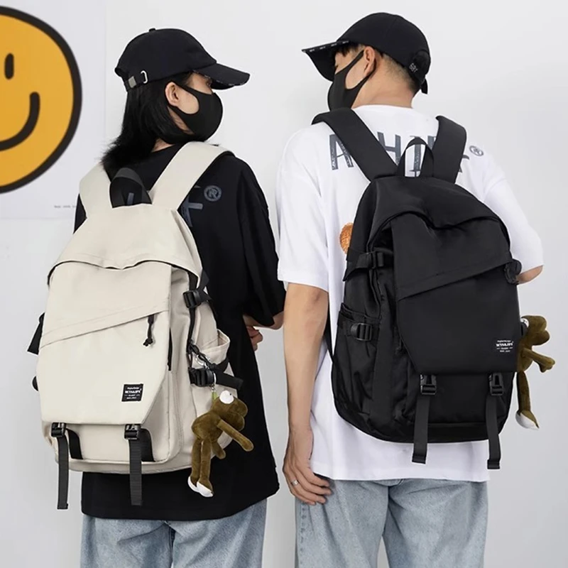 Dikaze双肩包大容量男士电脑背包女初中生高中大学生防水潮酷书包