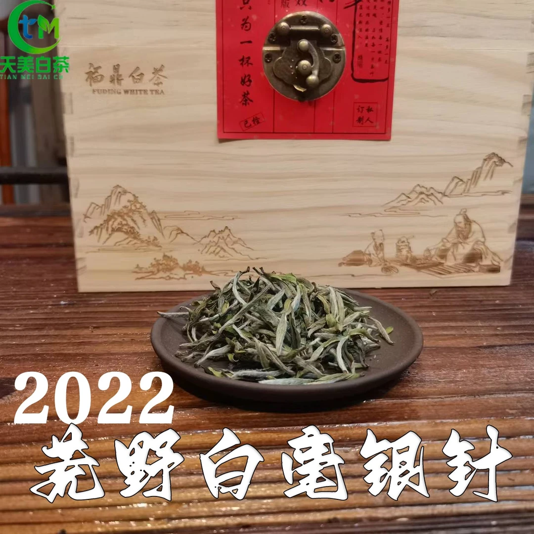 打脸银针2022年叠石云雾掰树中期针白毫银针口感鲜甜精品采摘正宗