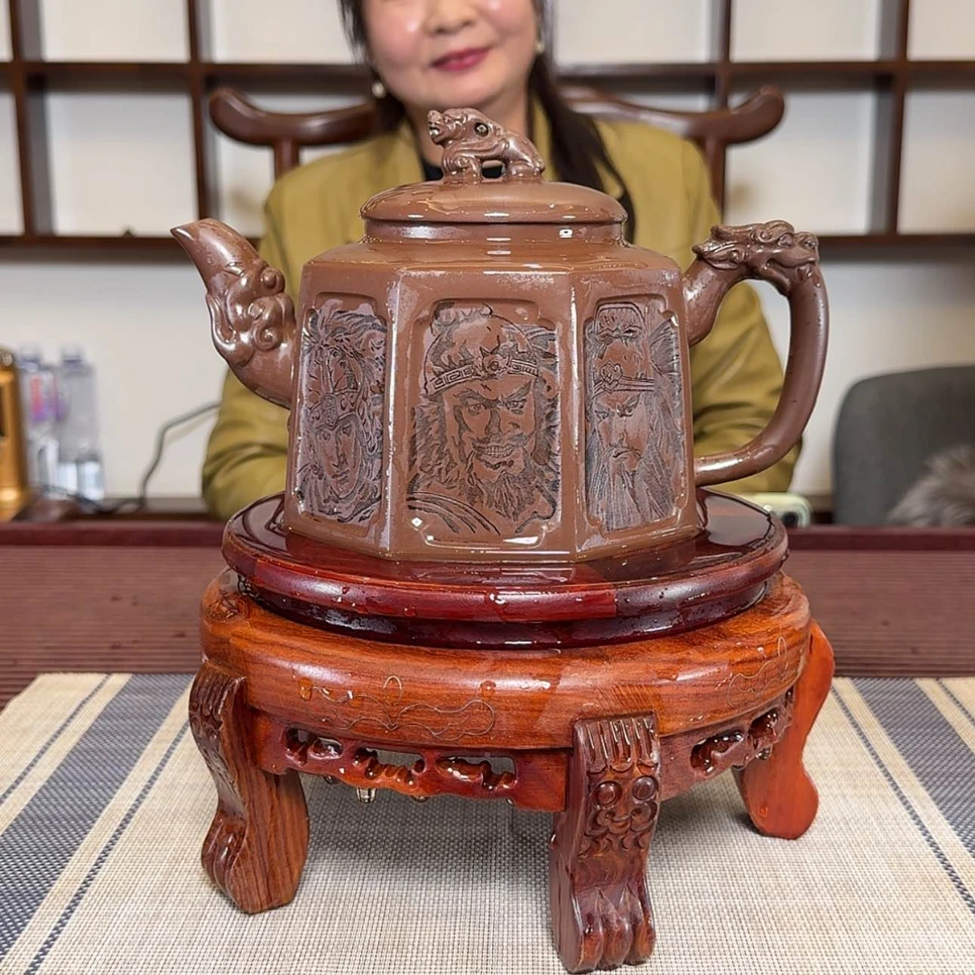 【闪购商品】紫砂茶壶800cc 一厂老紫泥