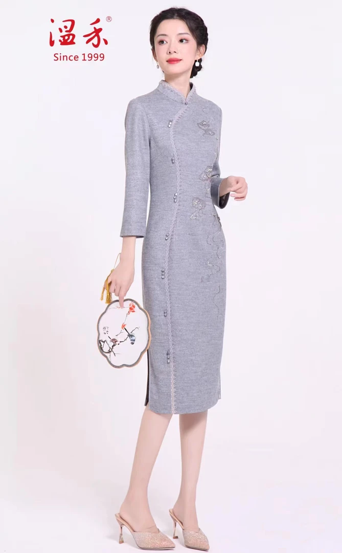 全羊毛背心裙，小码