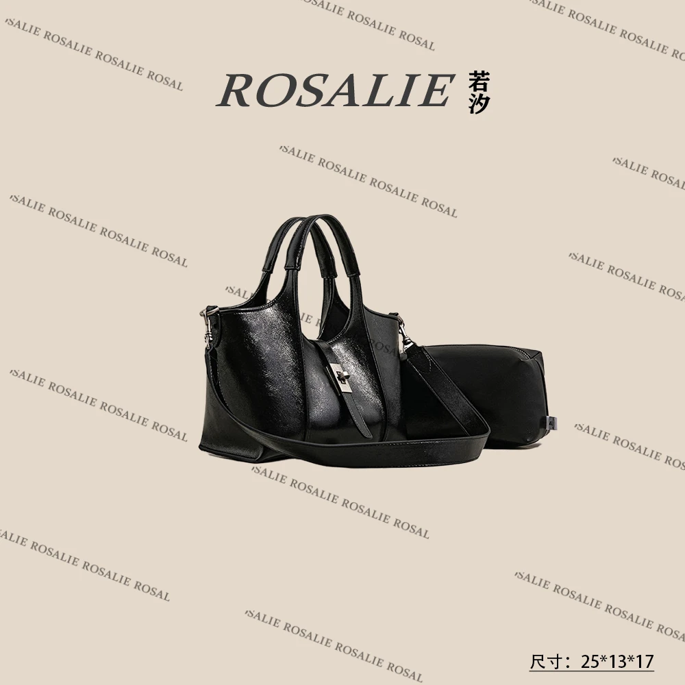 【若汐Rosalie】SK-62697-黑色 秋冬新款轻奢小包