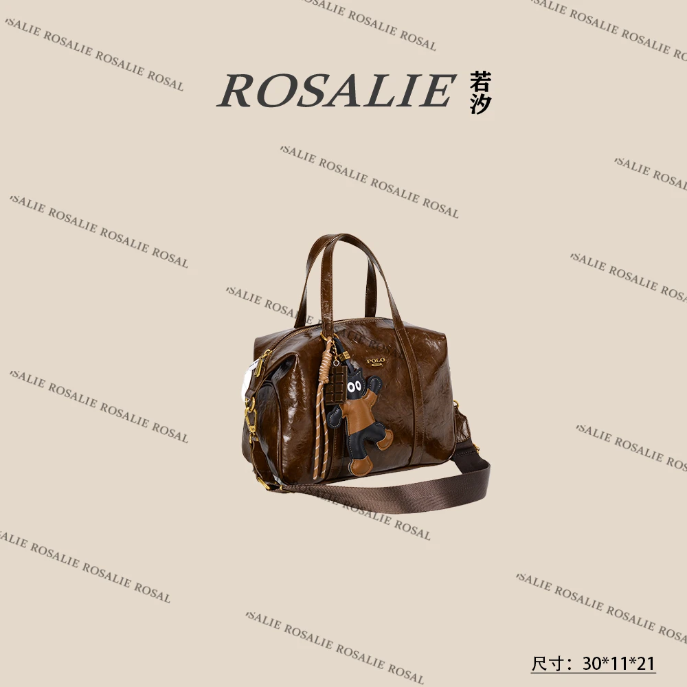 【若汐Rosalie】GQ-1804-棕色 秋冬新款轻奢小包