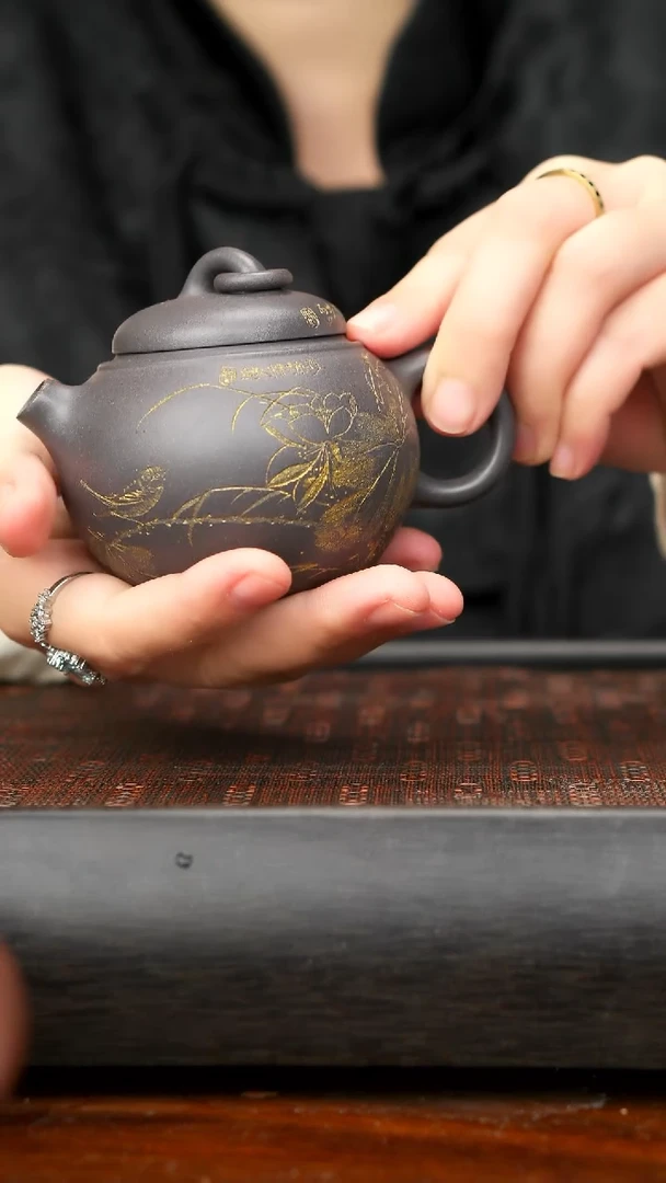 【闪购商品】紫砂茶壶单圈三足炉鼎