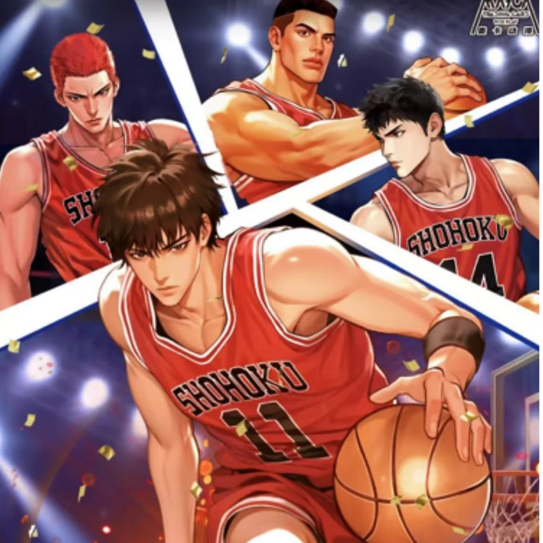 （嘎盒）麦卡动漫 灌篮高手第七弹盲盒收藏集换式卡牌