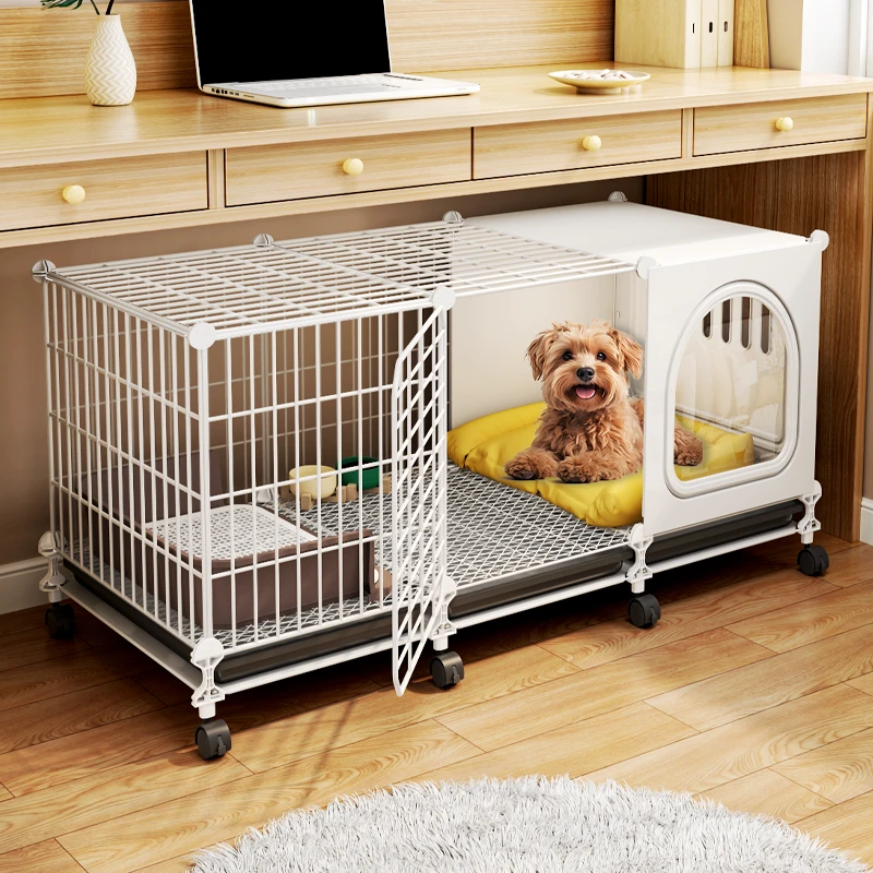 狗笼子小型犬一室一厅一卫家用室内专用带厕所泰迪比熊宠物狗窝屋