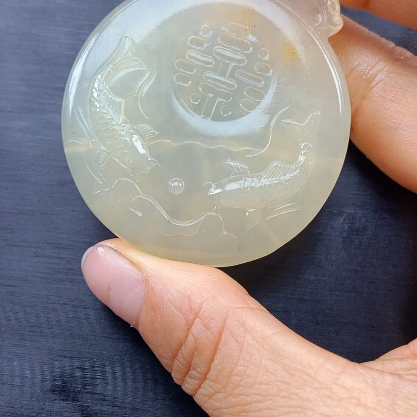 【闪购商品】石英质玉（黄龙玉）颈饰未镶嵌