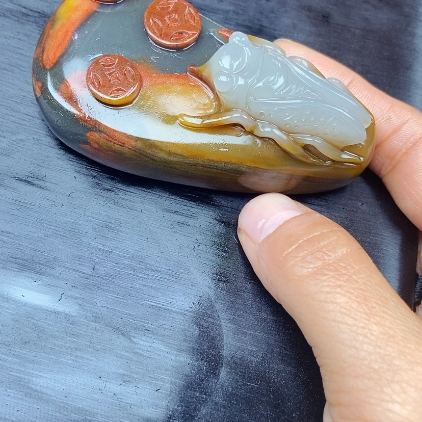 【闪购商品】石英质玉（黄龙玉）颈饰未镶嵌